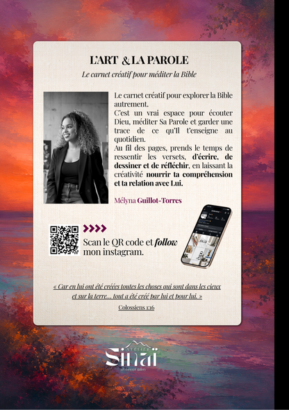 L'ART & LA PAROLE - Carnet Sinaï