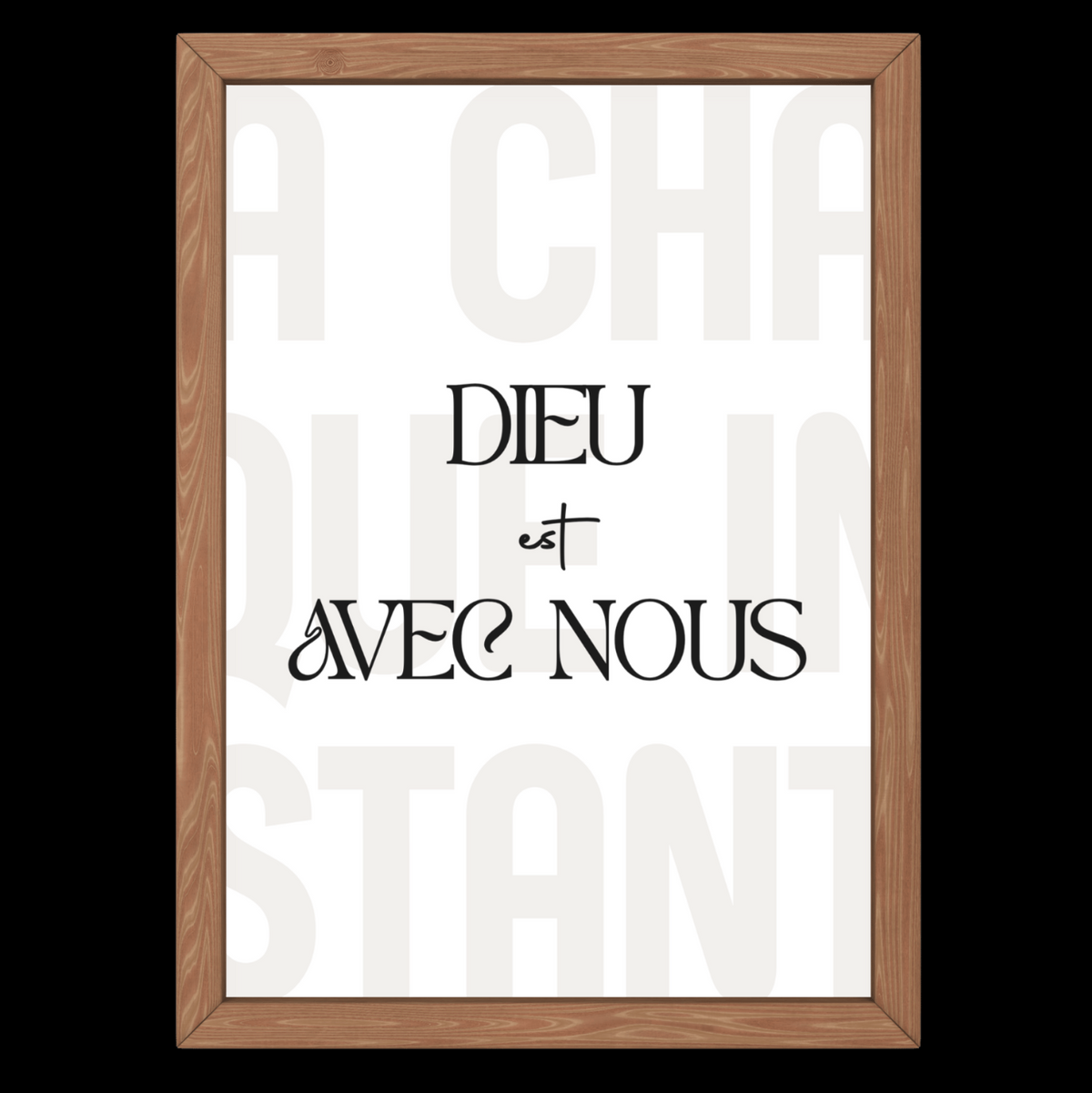 Affiche DIEU AVEC NOUS