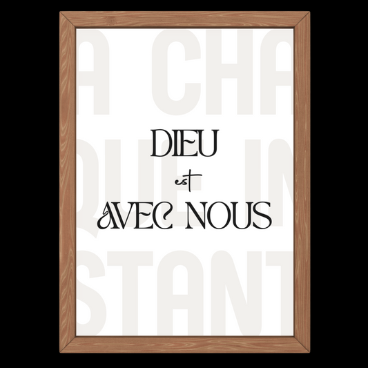 Affiche DIEU AVEC NOUS