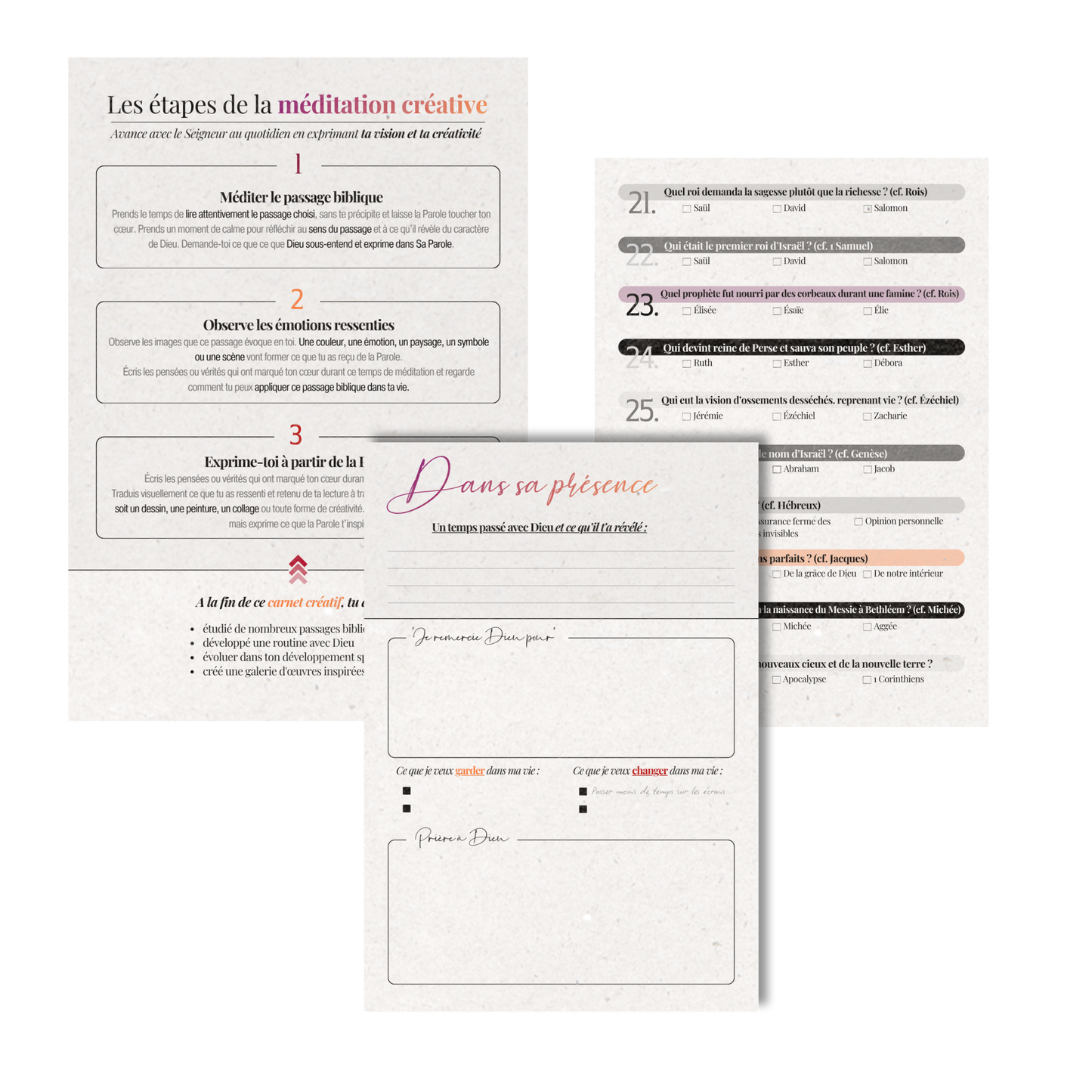 L'ART & LA PAROLE - Carnet Sinaï